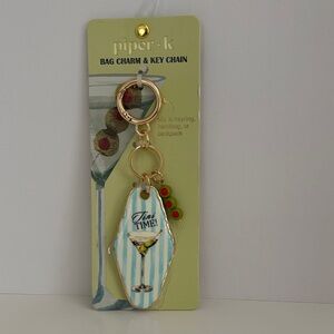 ☀️Piper K Tini Time Martini Bag Charm